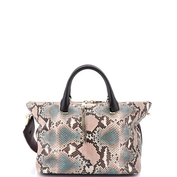 Chloe Small Baylee Satchel Python - Picture 1 of 7